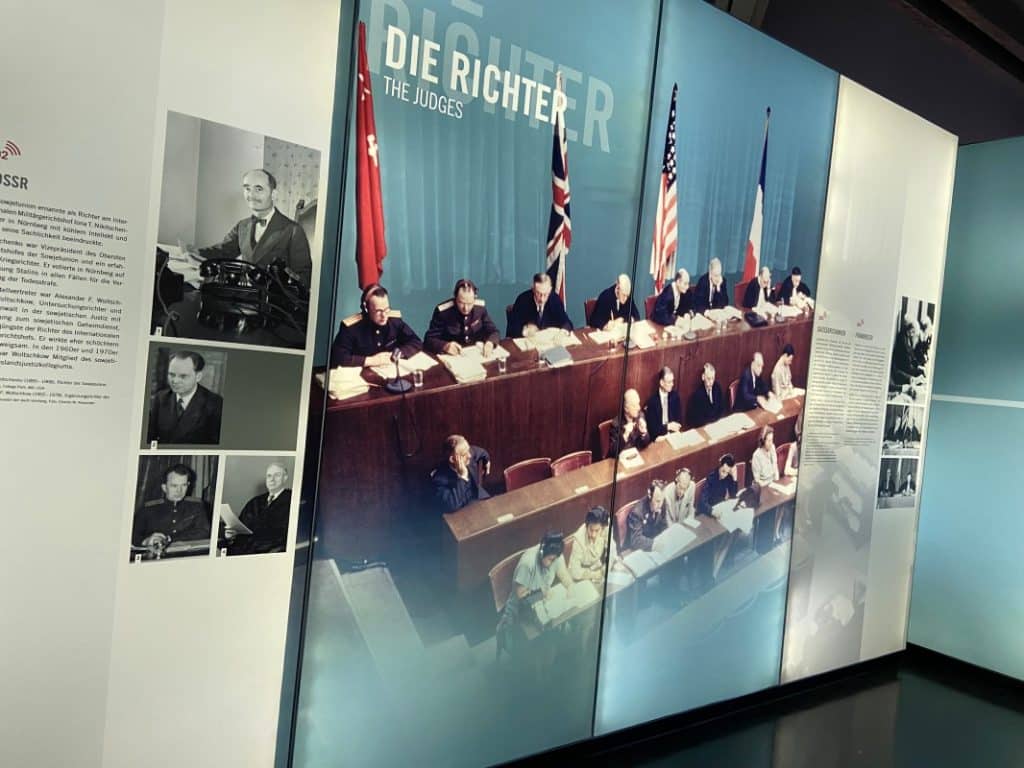 Ausstellung Memorium Nürnberger Prozesse