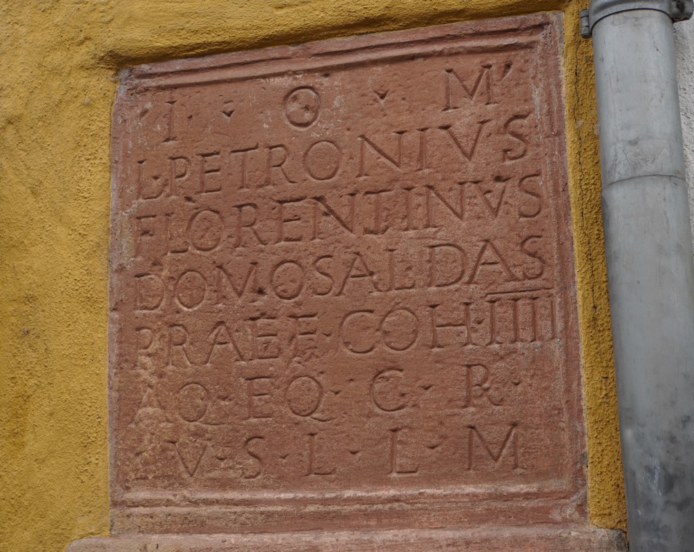 römische Steintafel im Obernburg am Main
