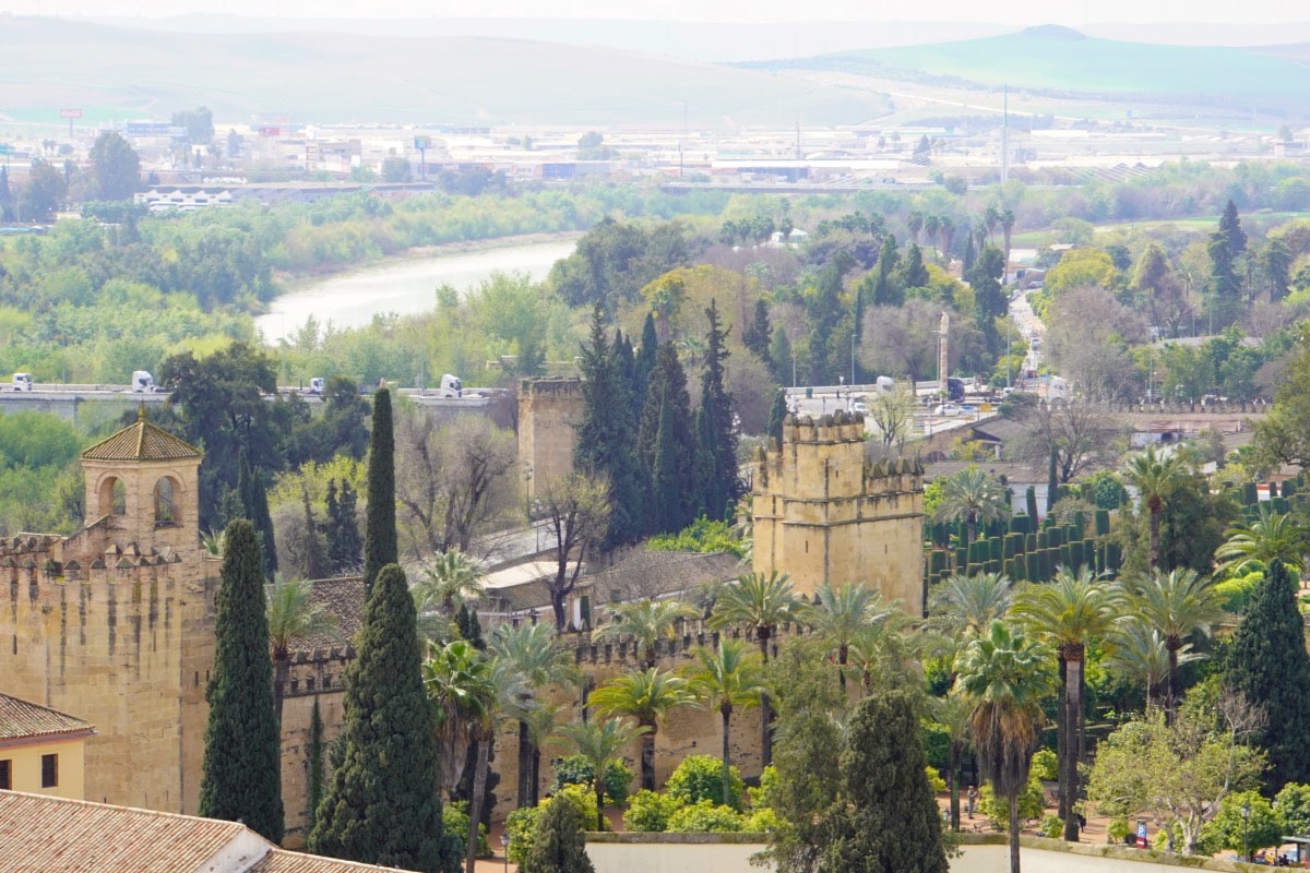 Blick nach Córdoba