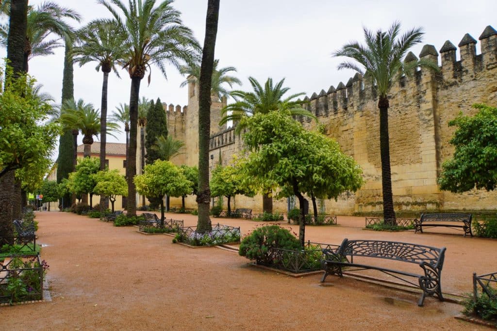 Platz vor der Festung in Córdoba