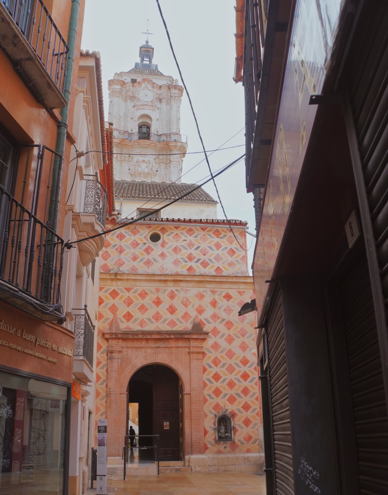 Kirche in Altstadt von Málaga
