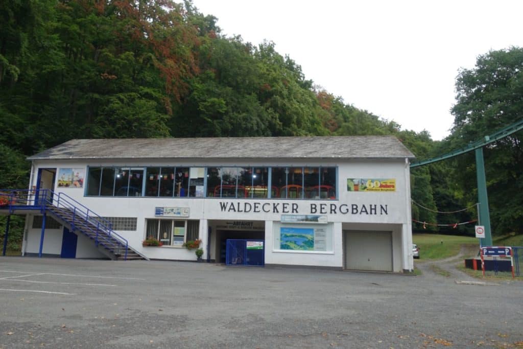 Talstation Bergbahn in Waldeck