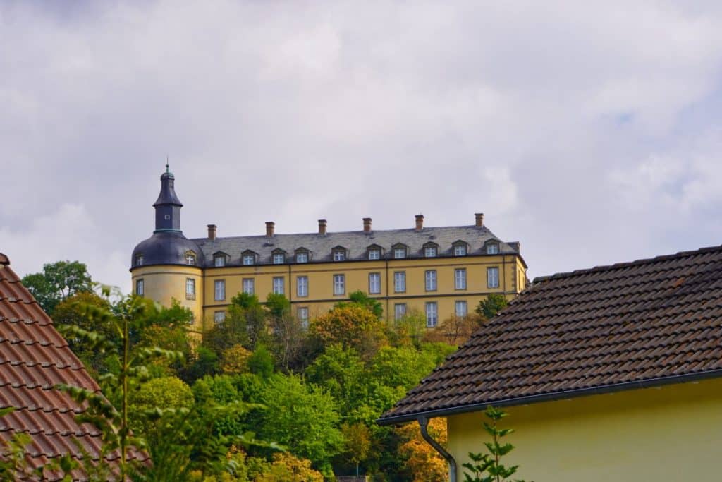 Schloss Friedrichstein hoch über Bad Wildungen