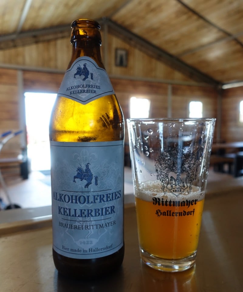 Alkoholfreies Kellerbier der Firma Rittmayer