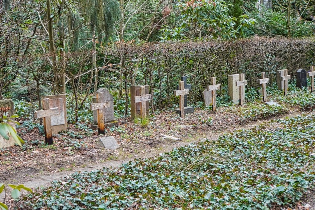 unbekannte Tote auf dem Friedhof der Namenlosen