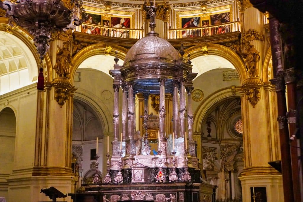 Altar in der Kathedrale von Granada
