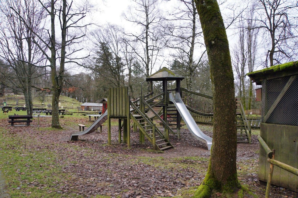 Wildfreigehege Wildenburg Kinderspielplatz