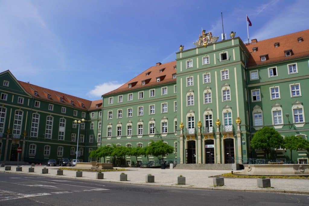 Spinatpalast in Stettin