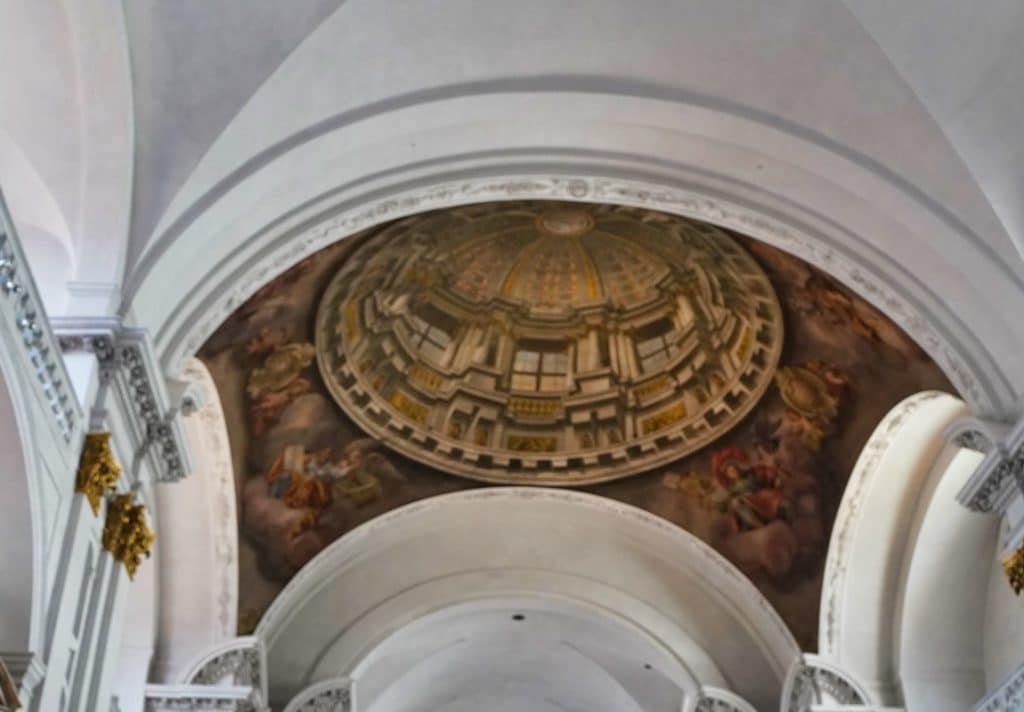 Scheinkuppel in der Martinskirche von Bamberg