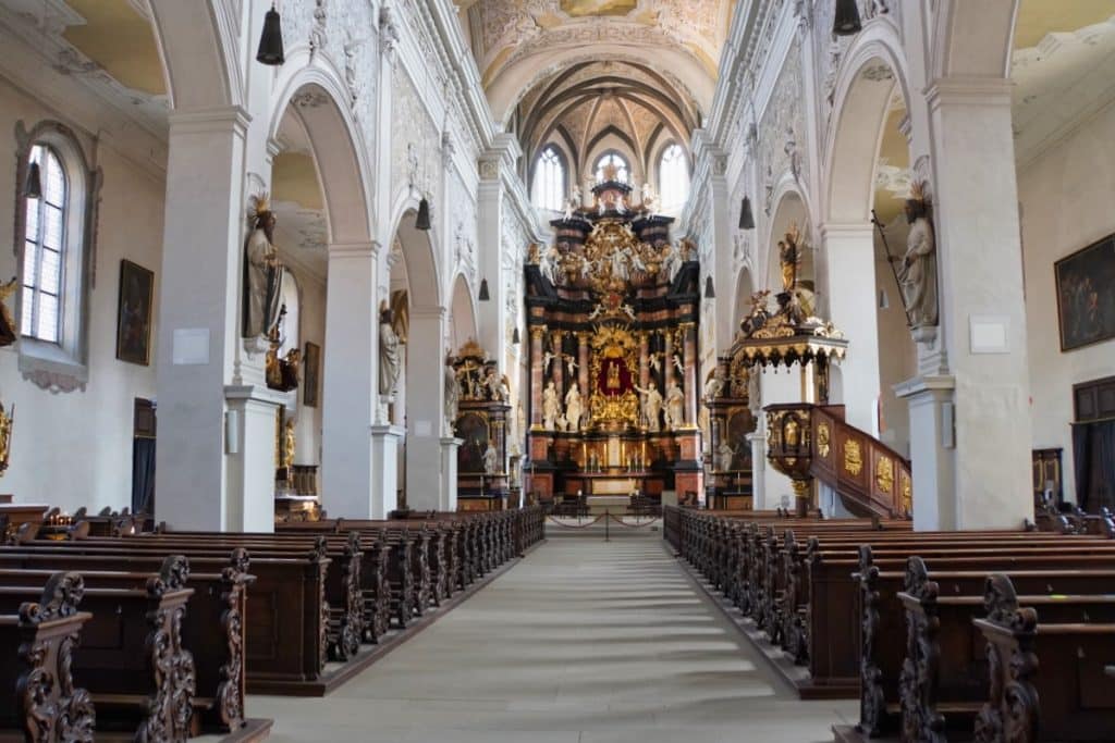 Bamberger Kirchen: Kirchenschiff Obere Pfarre