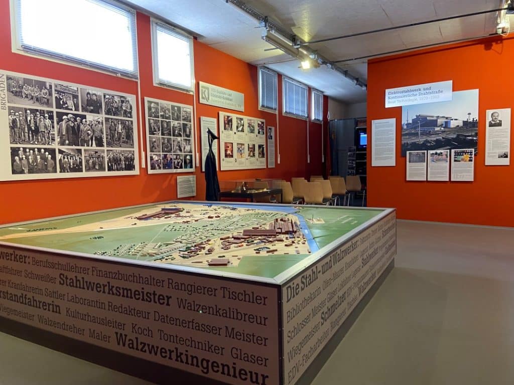 Ausstellung im Industriemuseum