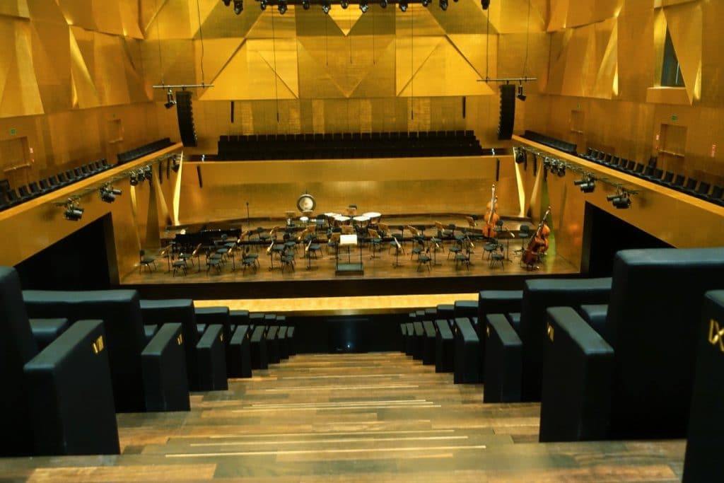 Großer Saal im der Philharmonie Stettin