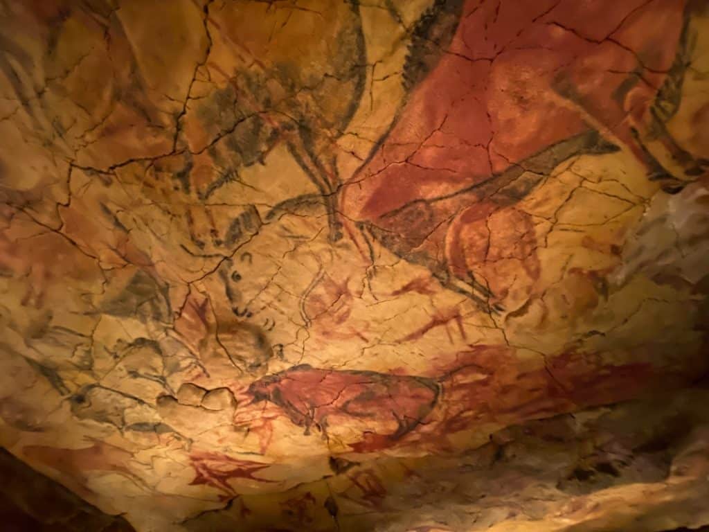 Zeichnungen in der Höhle von Altamira