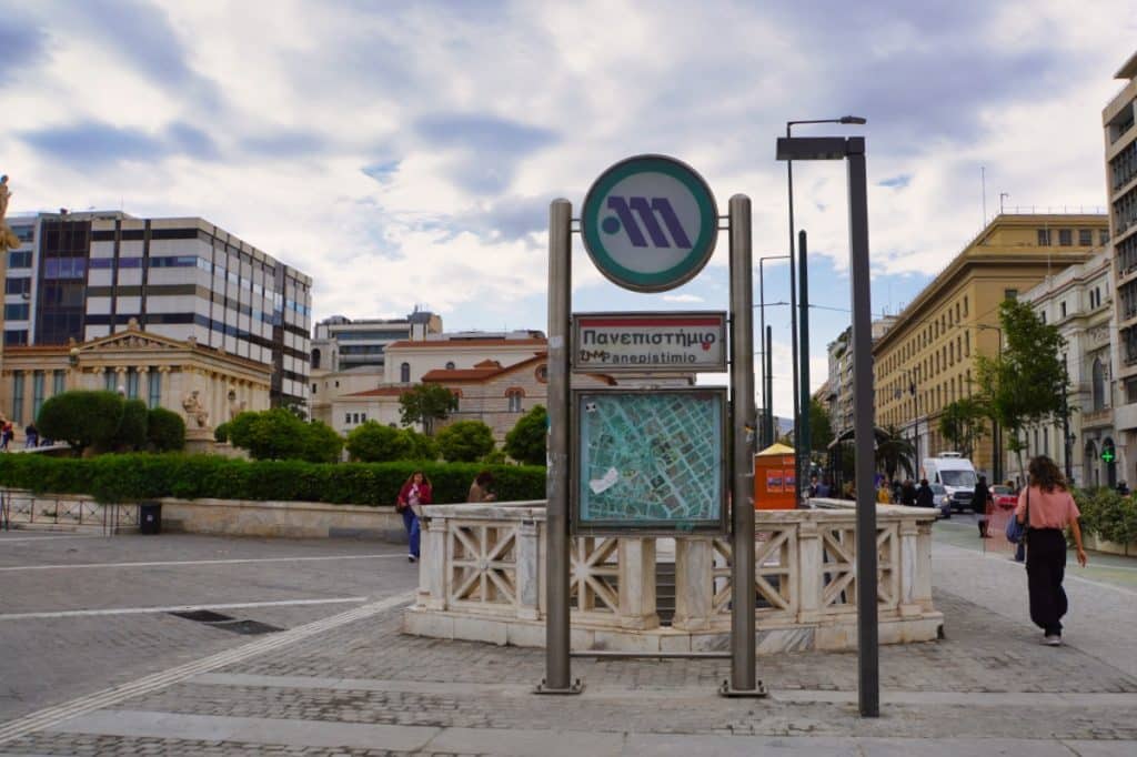 Metrostation in Athen