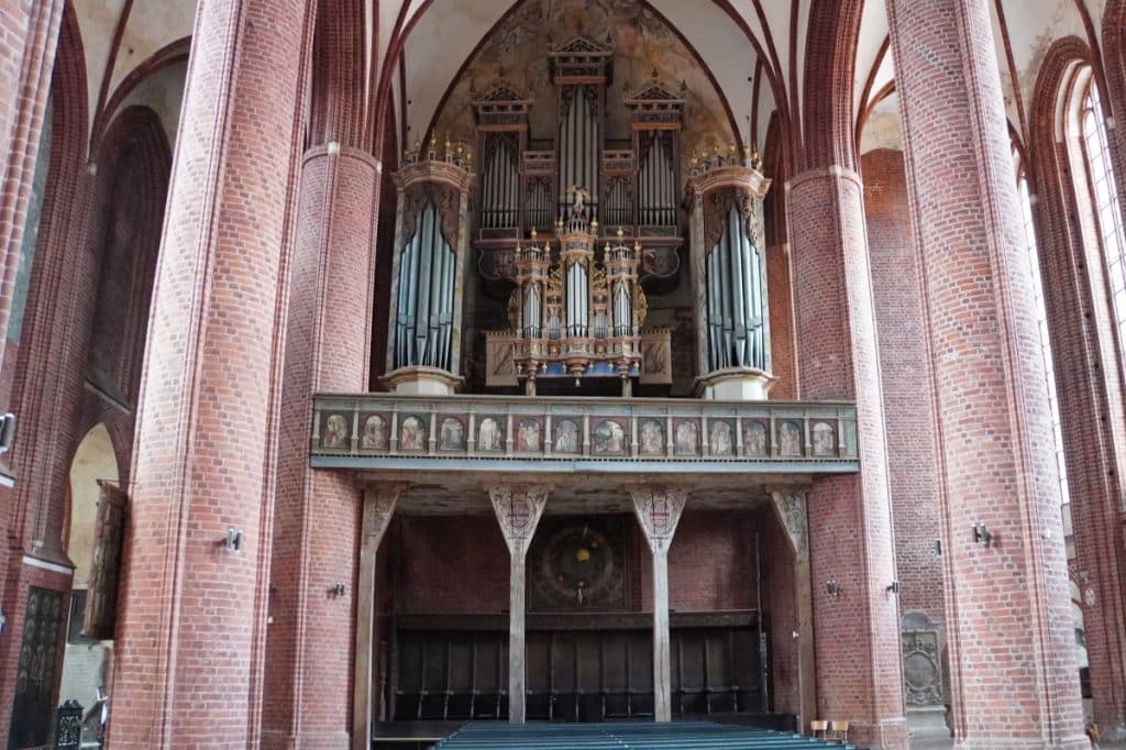 Orgelempore Marienkirche