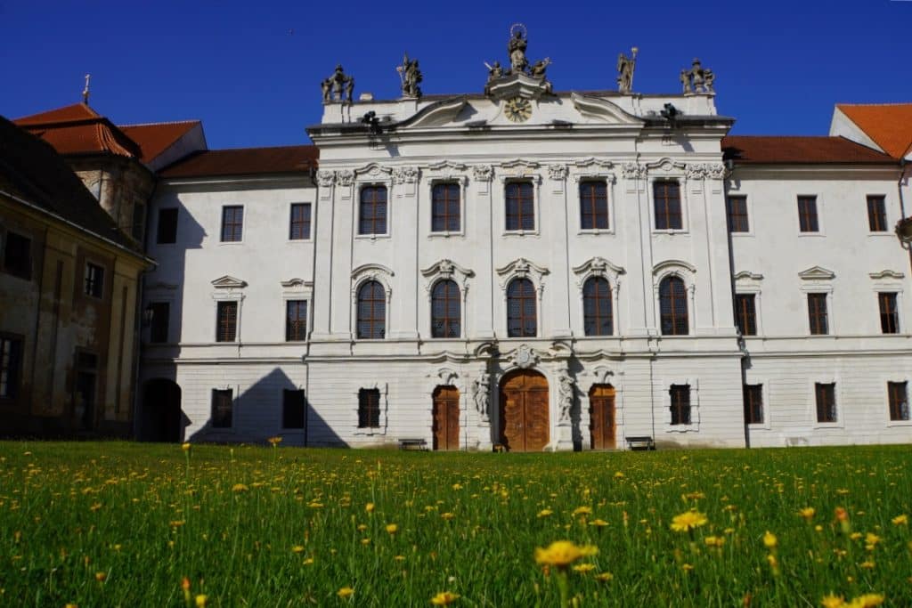Schlossbereich im Kloster Kladruby