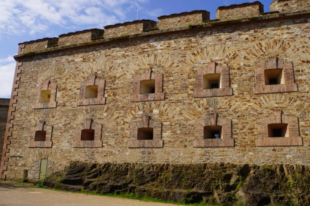 Gebäude in der Festung Ehrenbreitstein
