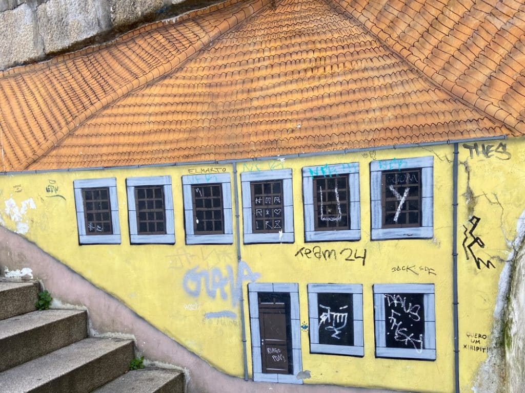 Streetart Tour in Porto - Treppenbild