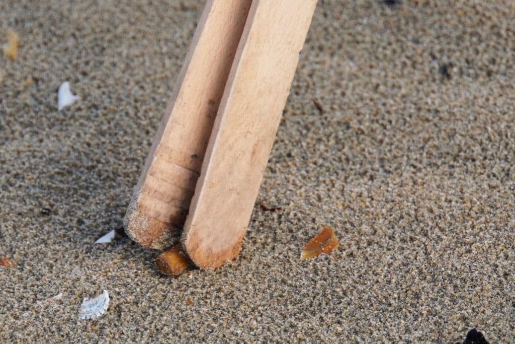 Zandvoort Juttersgeluk Müll sammeln am Strand