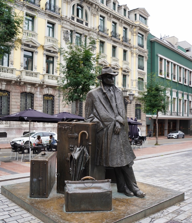 Skulpturenweg in Oviedo