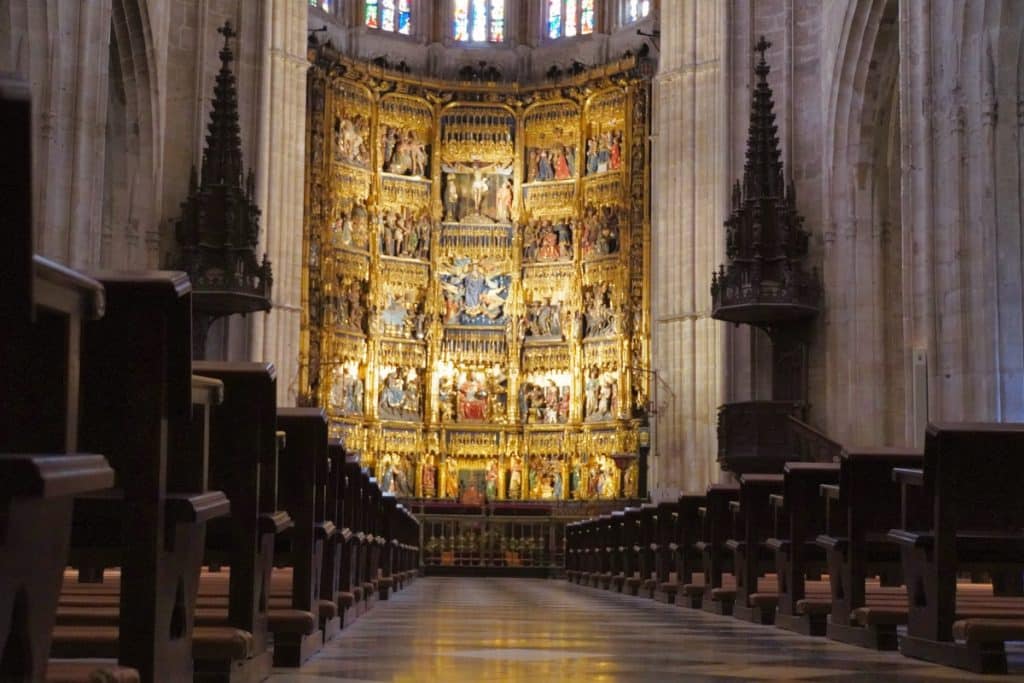 Altar in der Kathedrale von Oviedo