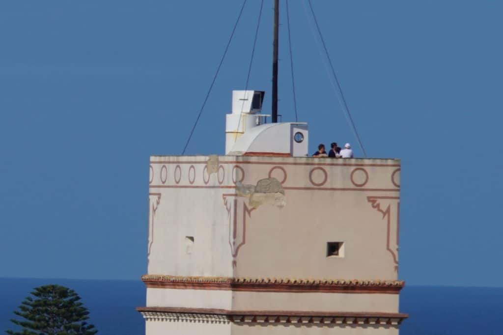 Cámara Oscura auf dem Torre Tavira