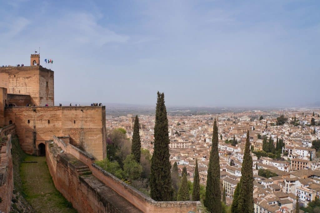 Blick nach Granada