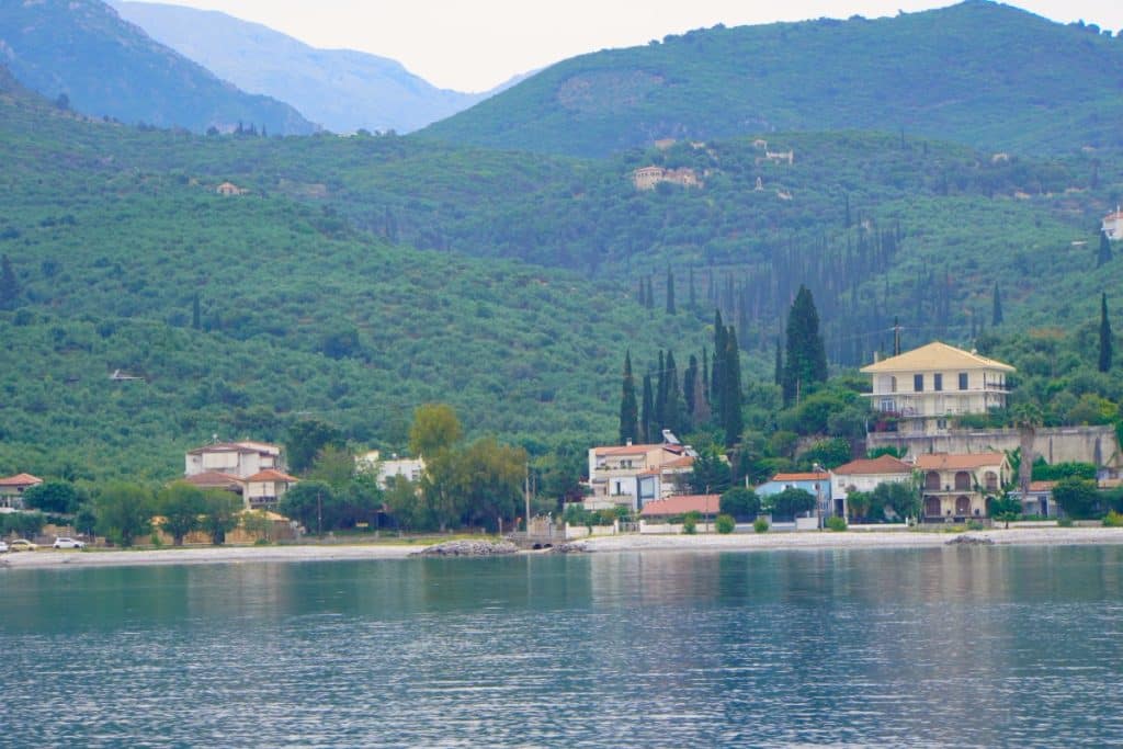 Peloponnes Uferblick