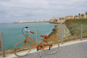 Mit dem Fahrrad durch Cádiz