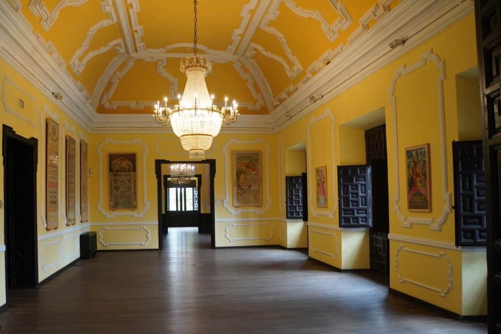 repräsentative Innenräume im Palast 