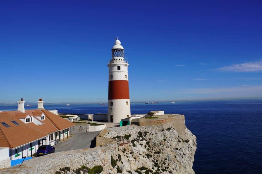 Leuchtturm am südlichsten Punkt Gibraltars