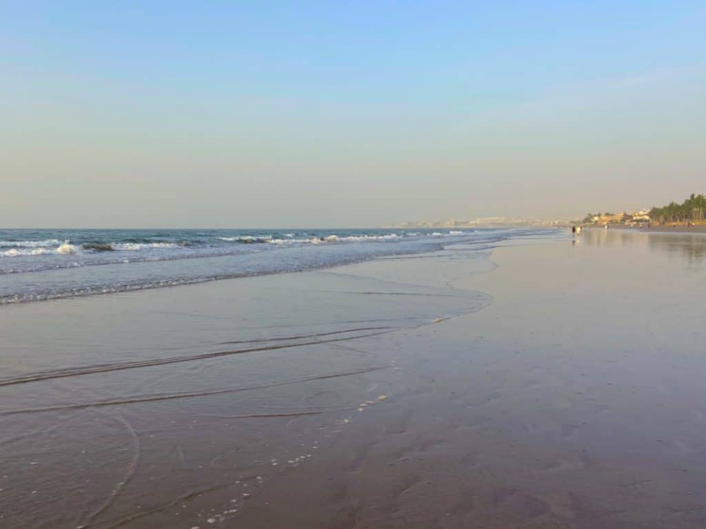 öffentlicher Strand in Muscat