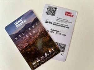 Welcome Card Innsbruck