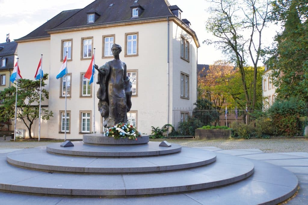 Denkmal Großherzogin Charlotte in Luxemburg-Stadt