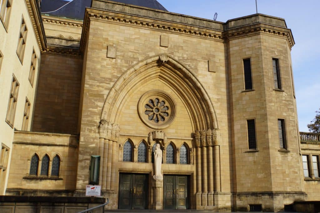 Kathedrale Luxemburg Stadt - Marieneingang
