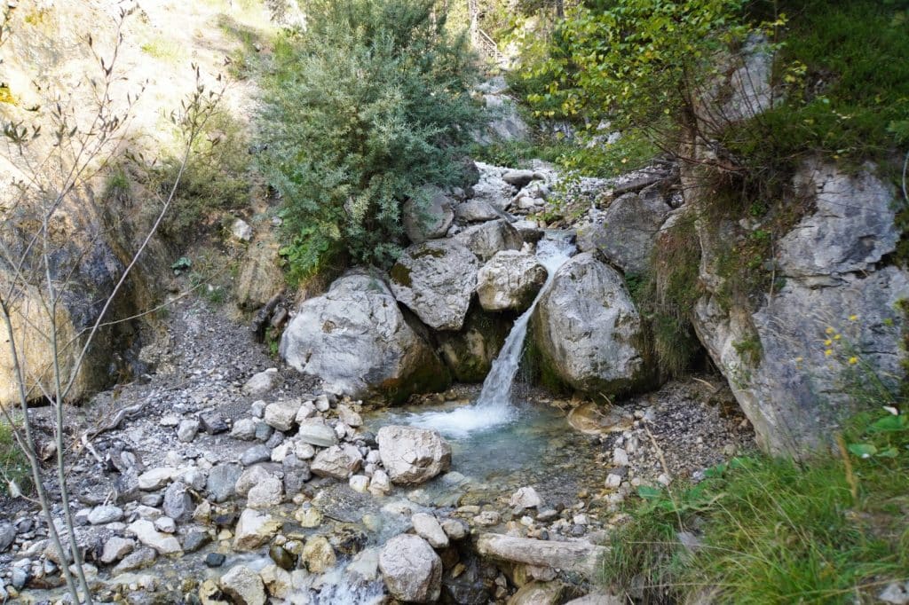 plätscherndes Wasser