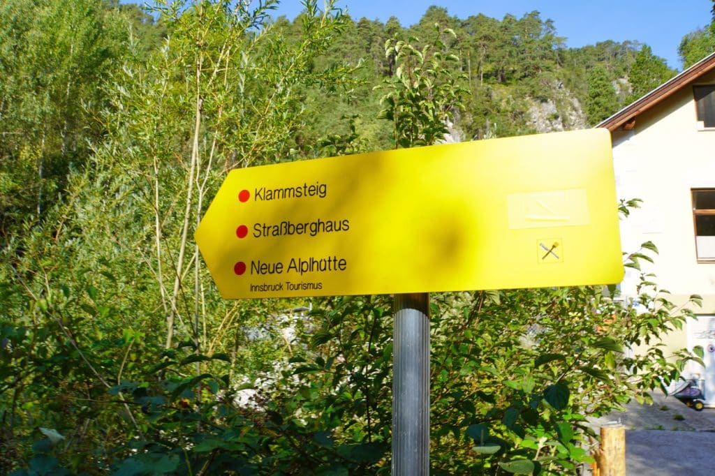 Wanderung auf dem Klammsteig