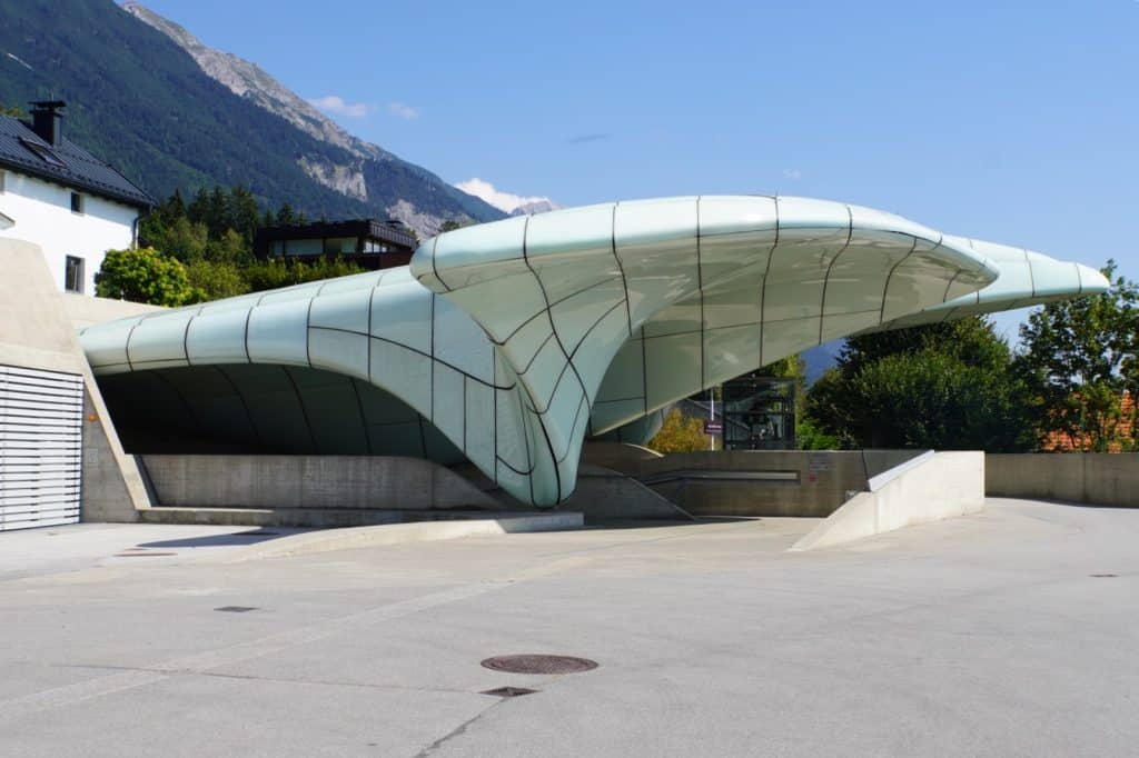 Station Hungerburg - Bahnhof von Z. Hadid