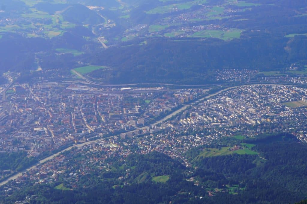 Blick auf Innsbruck