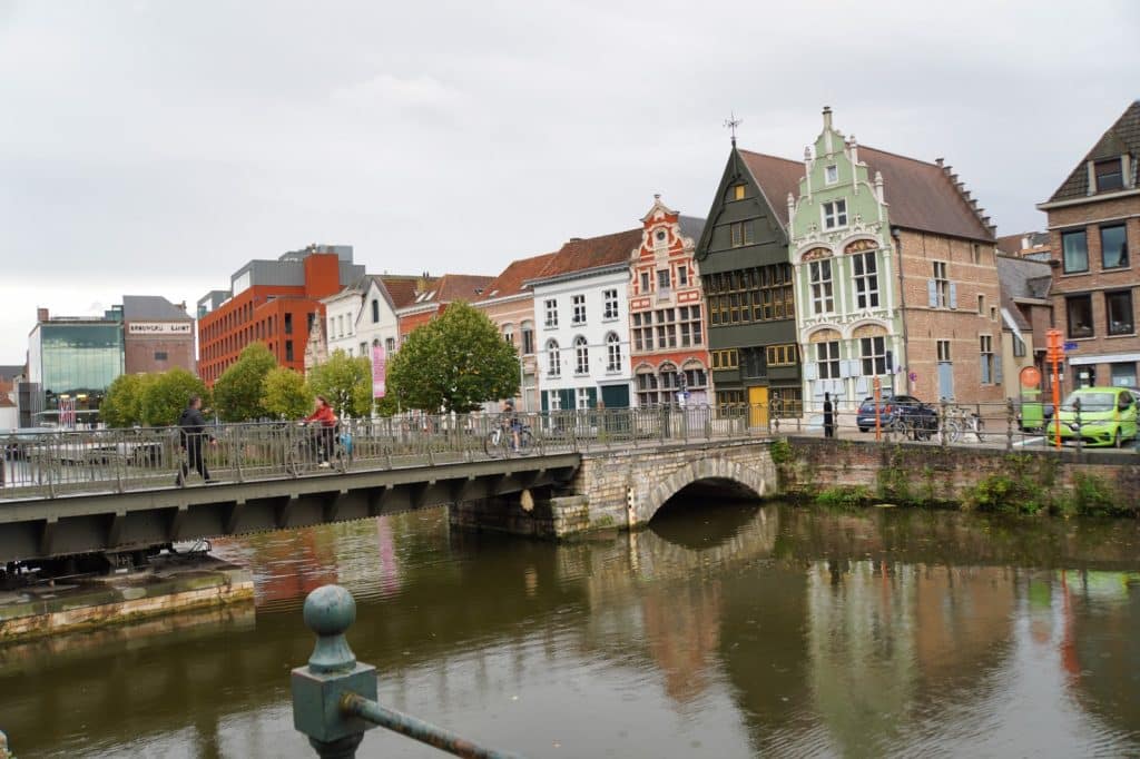Drehbrücke über die Dijle
