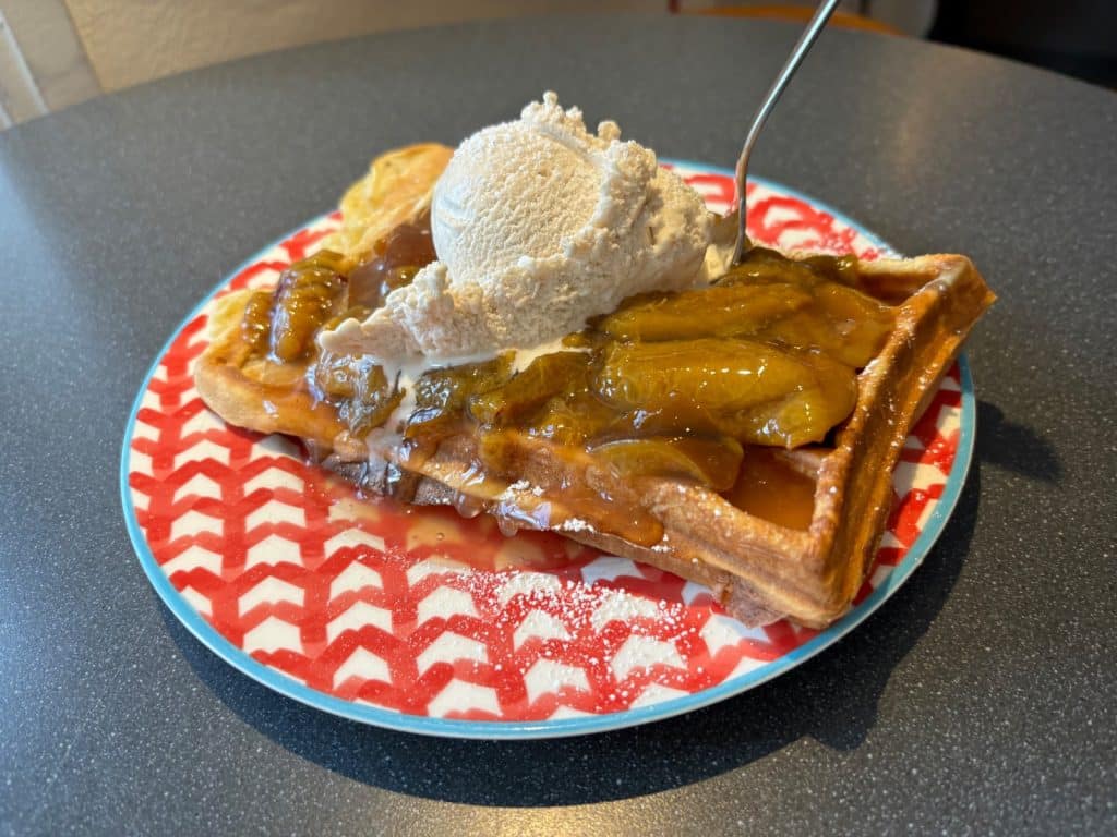 Kuchen essen auf Föhr