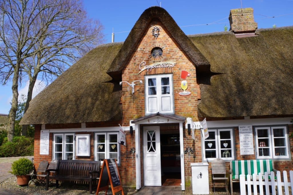 Kuchen essen auf Föhr