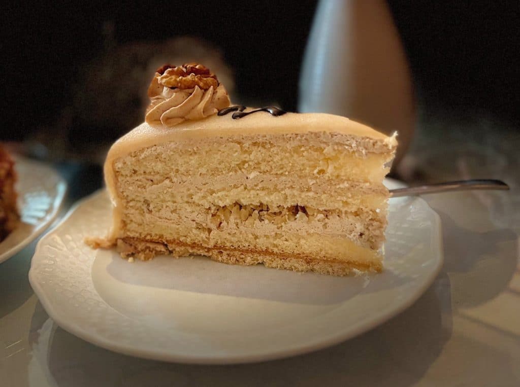 Kuchen essen auf Föhr