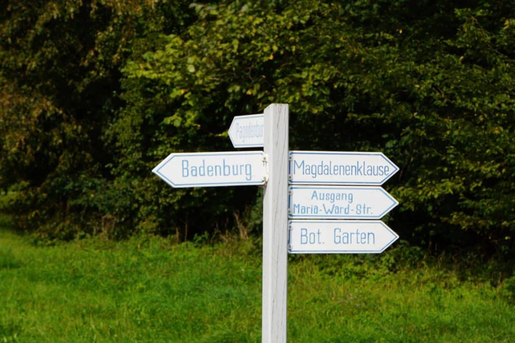 unterwegs im Park