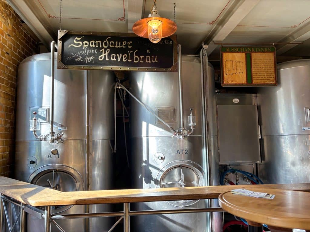 Lagertanks Spandauer Havelbräu