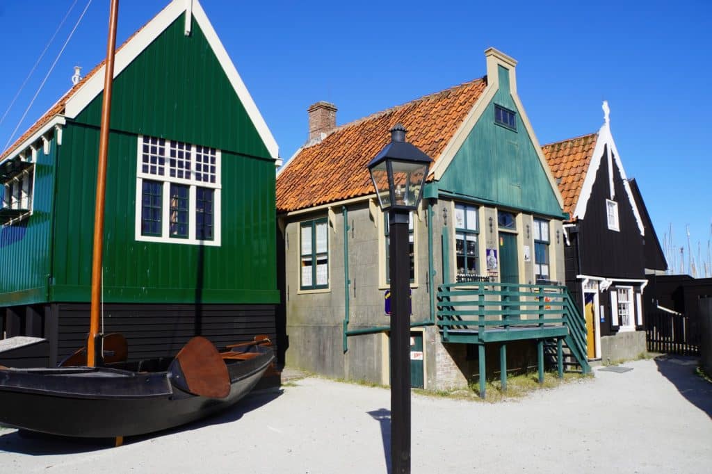 Fischerdorf im Zuiderzeemuseum Enkhuizen