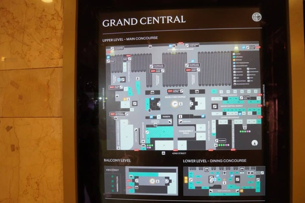 Lageplan Grand Central Terminal