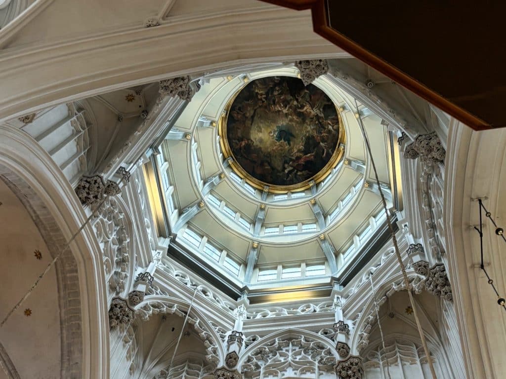 Gemälde in der Kuppel der Kirche