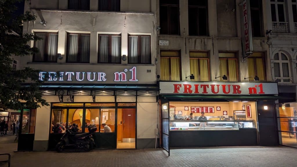 Frituur No1 in Antwerpen