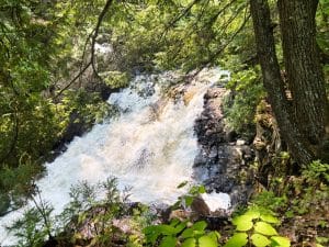 Parc des Chutes de Sainte-Ursule - Wasserfall